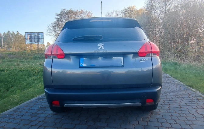 Peugeot 2008 cena 33300 przebieg: 123000, rok produkcji 2014 z Mysłowice małe 79